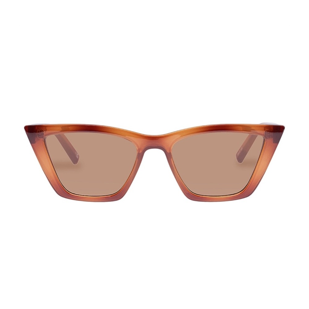 Le Specs Velodrome in vintage tarte Brown Cat-Eye Sunglasses